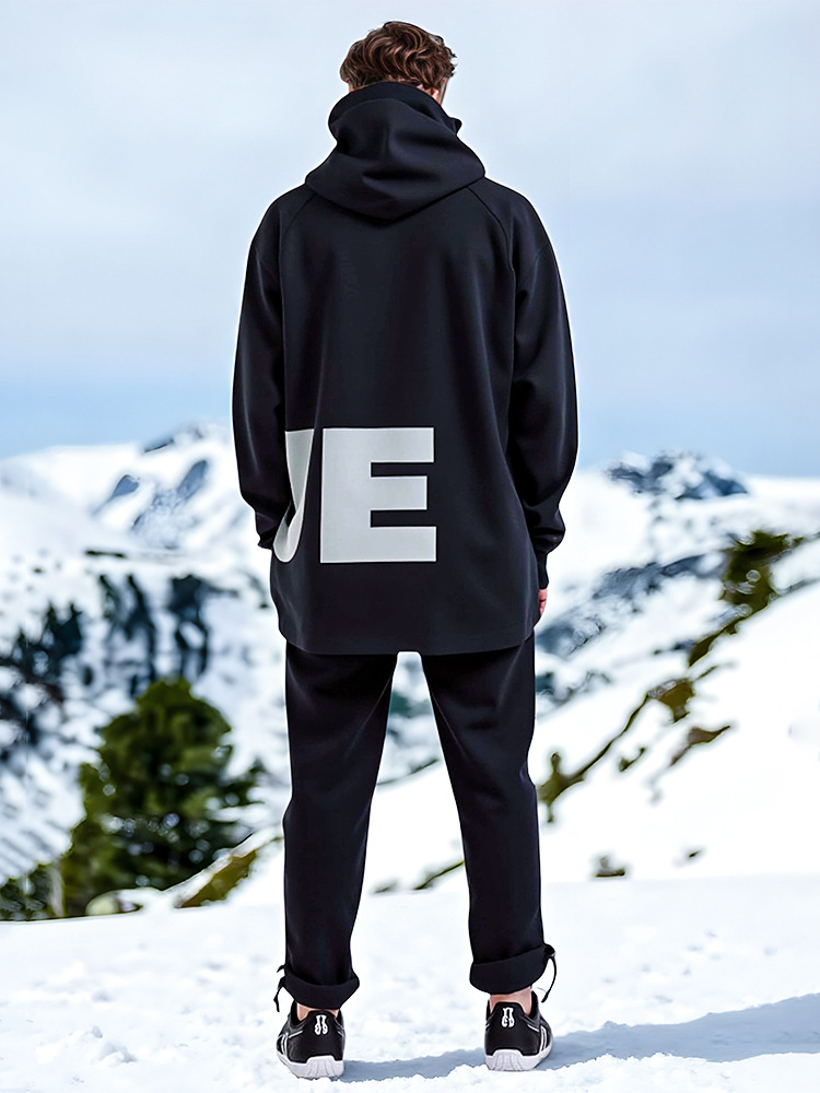 Cross-Border Amazon New Popular Waterproof Ski Suit Hooded Sweatshirt Men's Outdoor Ski Jacket Customization