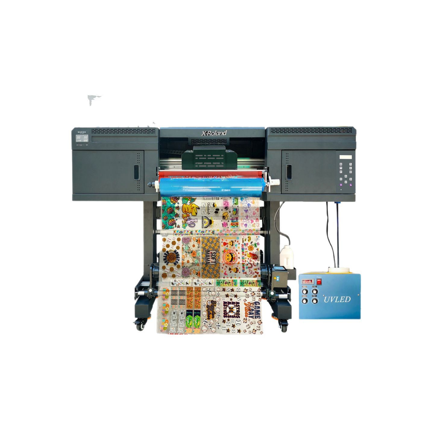 Crystal Label All-In-One Uv Printer for Graphic Printing, Trademark Labels, Imitation Embroidery, Embossed Texture, and Three-Dimensional Packaging Printing
