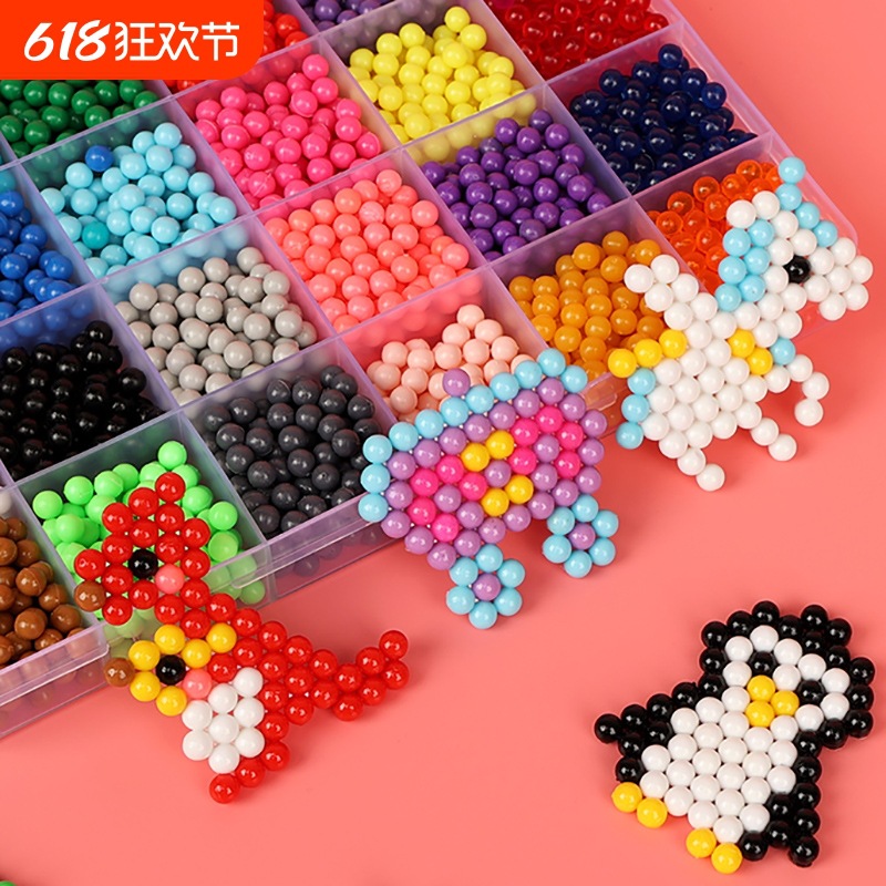 Волшебные бусины для девочек и детей, DIY игрушки, водяные брызги, волшебные бусины, алмазная живопись