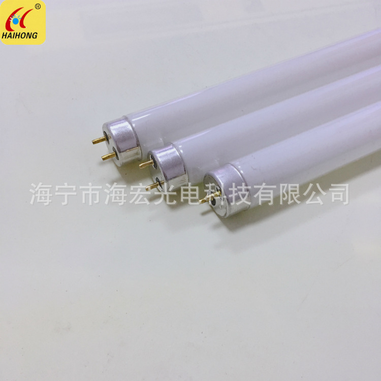 Traditional old-fashioned glass fluorescent tube T8 10W halogen powder tricolor F10T8 tide HAICHAO double-ended four-pin