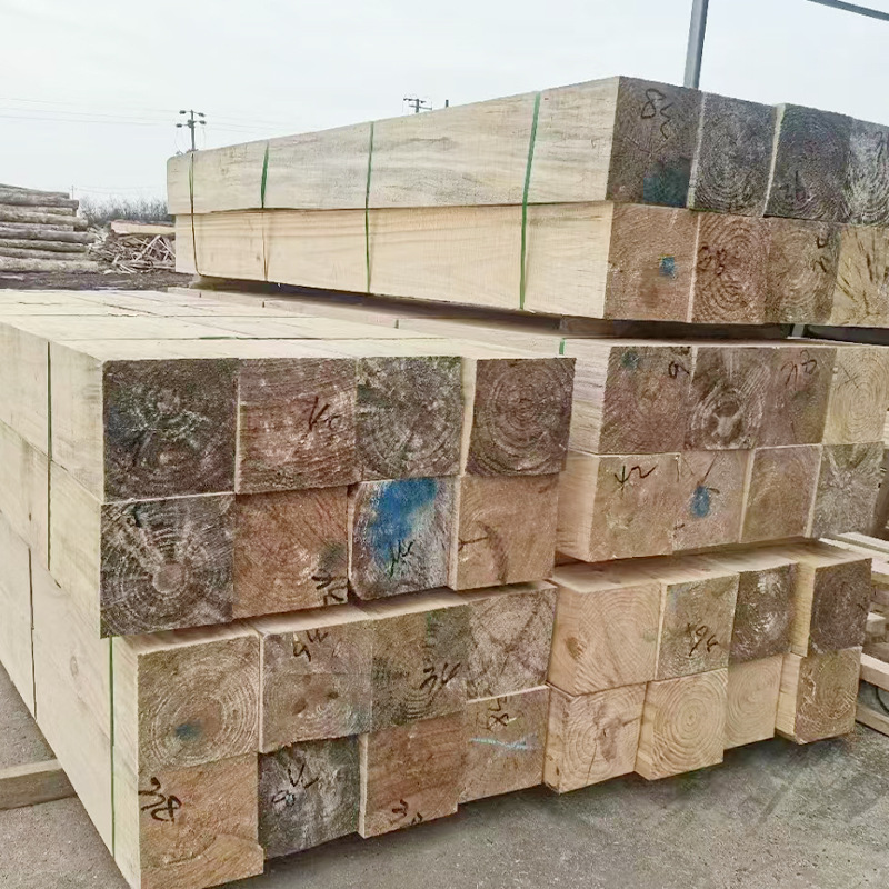 Hardwood Radiata Pine and Ponderosa Pine Sawn Timber Building Timber Wholesale Building Timber Manufacturer Bridge Timber