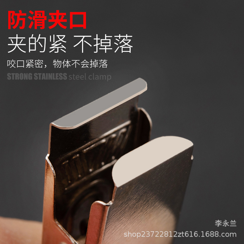 Factory Brand Clip, Badge Clip, Id Badge Clip, Badge Holder, Metal Clip