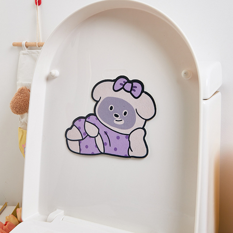 Bathroom Toilet Deodorizing Stickers Cartoon Self-Adhesive Aromatherapy Stickers Deodorizing and Fragrant Toilet to Remove Odor Cute Decoration Wangzhi