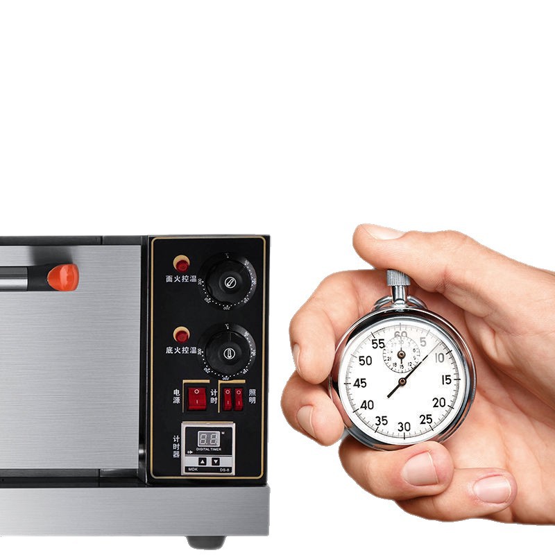 Commercial Oven for Business, One Layer, One Tray, Electric Oven, Large Bread Oven, Baking Cake, Pizza Oven