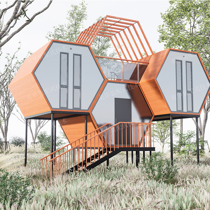 Стальная структура деревянного дома креативный деревянный дом загородный дом проект и строительство легкого стального дома деревянного дома
