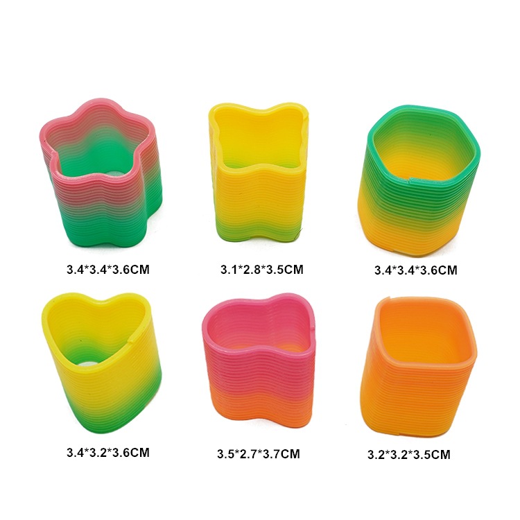 Профессиональное Производство Мини Игрушки Мини 3.5см Тайвань Цвет Форма Радужный Круг Закрученный Яйцо Подарок Забавное Яйцо Мини Игрушка