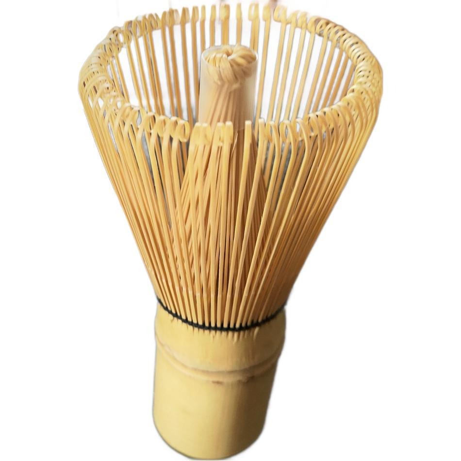 Japanese-Style Hundred-Layer Bamboo Whisk Tea Whisk Tea Ceremony Accessories Handmade Split Bamboo Whisk for Making Matcha Tea Tea Set Frother