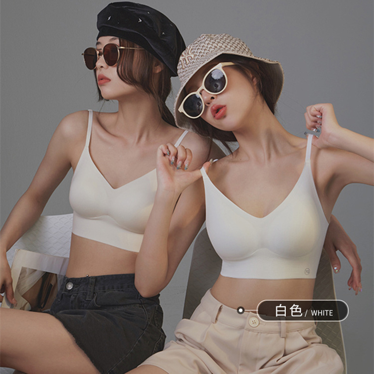 Бюстгальтер без швов, с перекрестной спиной, для женщин с маленькой грудью