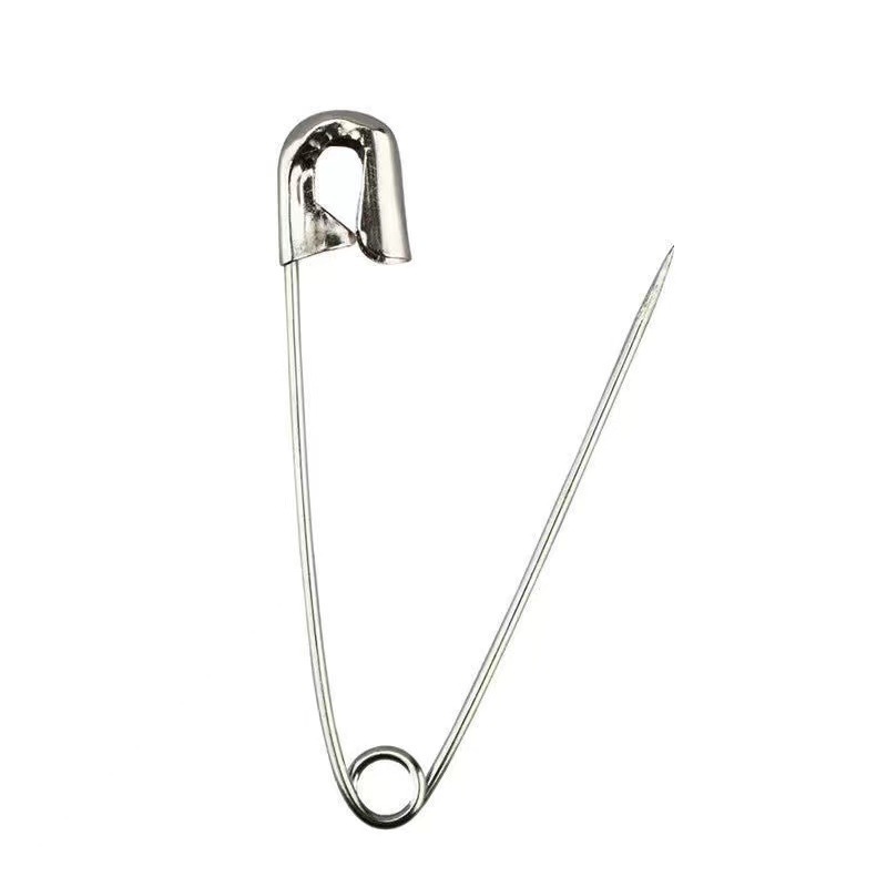 Old-fashioned simple large pin large size children's safety pin insurance pin buckle pin clothes decorative cardigan paper clip