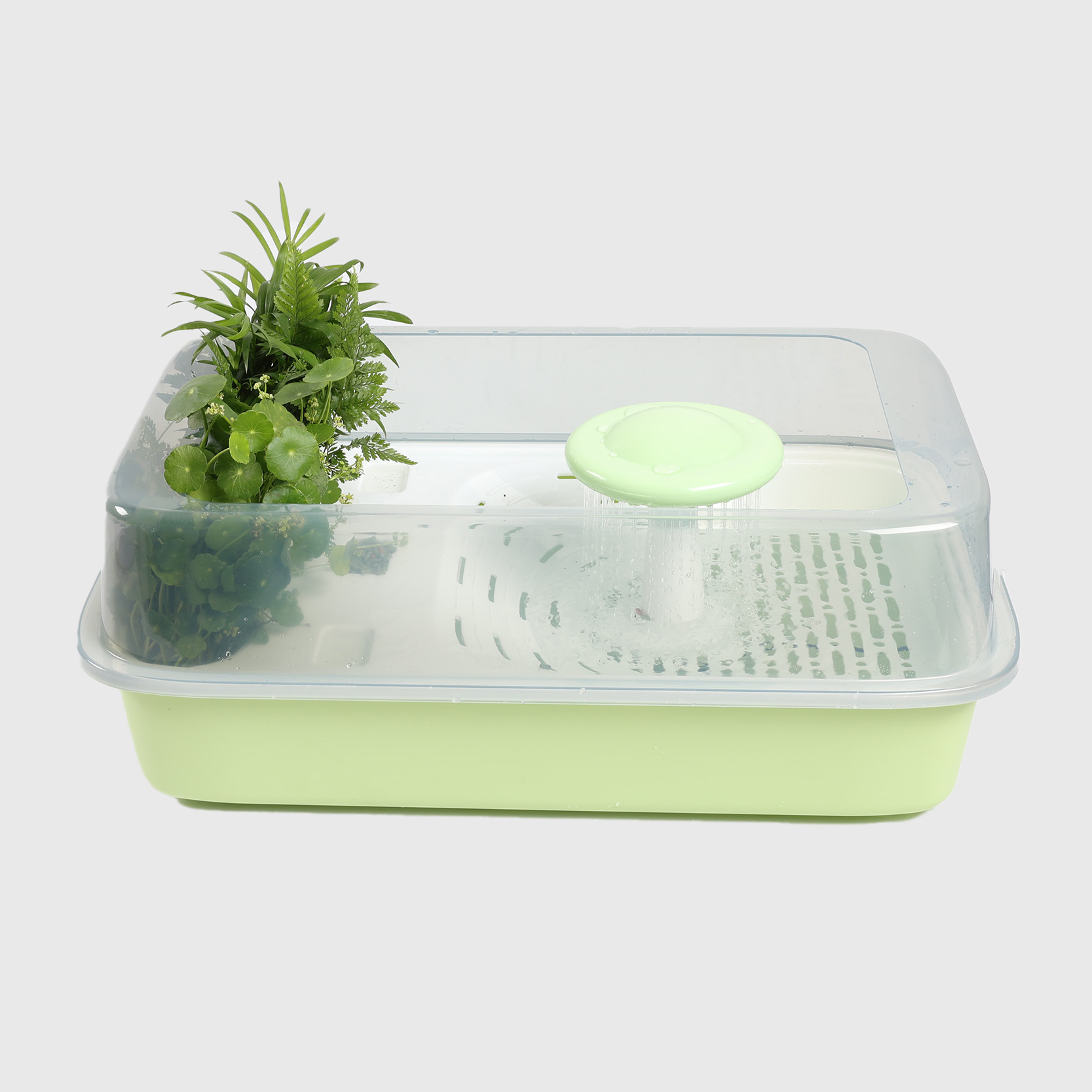 Turtle Breeding Tank Household Ecological Landscaping Water Circuit Dual-purpose Breeding Box Extra Large Anti-escape Special for Turtles