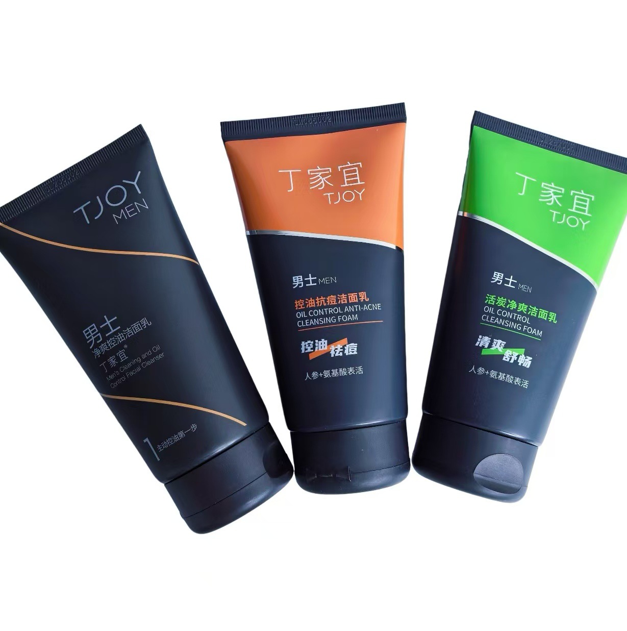 Очищающий гель для мужчин Dingjiayi 120g, контроль за жирностью, против акне