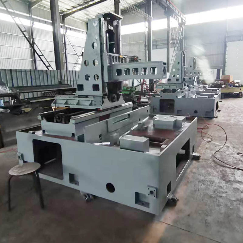 Cnc Machine Tool Mechanical Slide Table Cross Rail Screw Rod Cast Iron Mechanical Slide Table Hard Rail Linear Slide Table