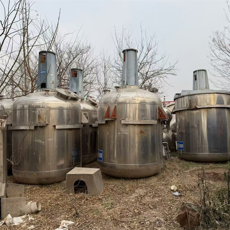 Used stainless steel mixing tank inside and outside polished stainless steel mixing tank stainless steel double insulation mixing tank