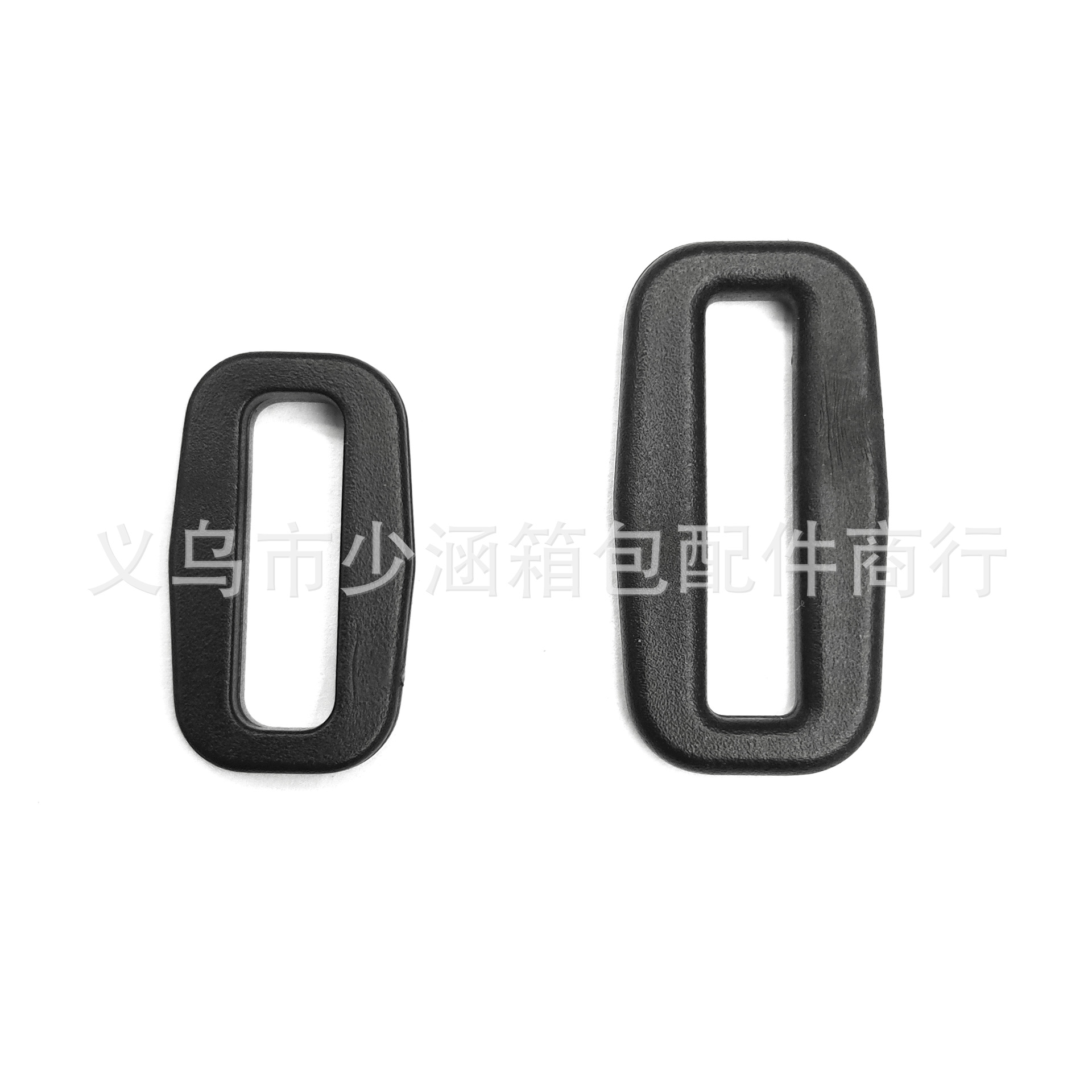 Factory Direct Supply 20 ~ 51mm plastic luggage ribbon adjustable connection buckle mouth buckle two-gear buckle arc square buckle