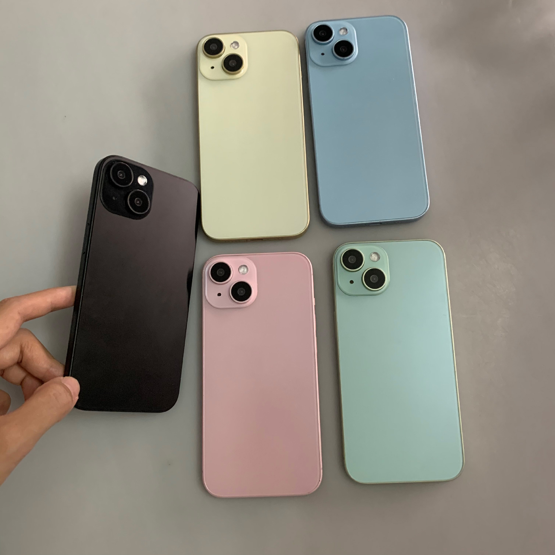 Suitable for Apple 15 15plus 15Promax Mobile Phone Model Artificial Test Counter Display Machine Model Props