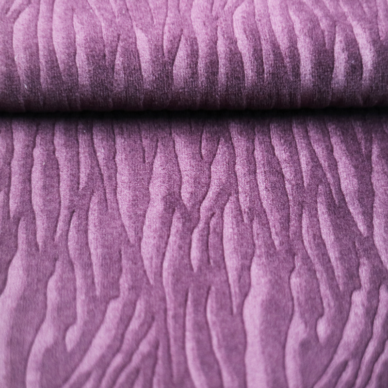 Garment Fabric Pleated Handbag Bag Pleated Fabric Small Zebra 9824 Leather Embossed Fabric Pleated