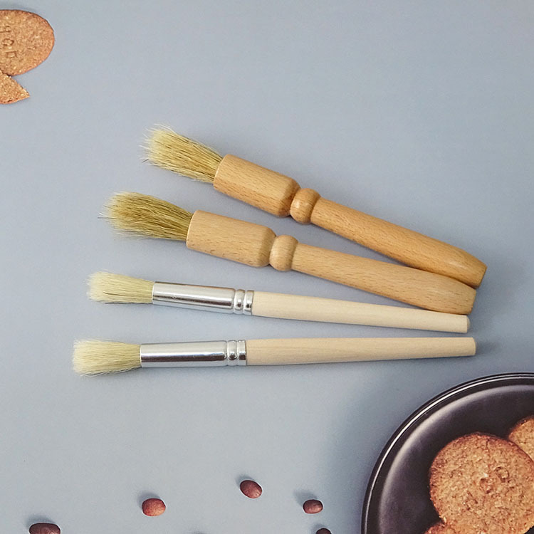 Щетка для ручной кофемолки, деревянная ручка