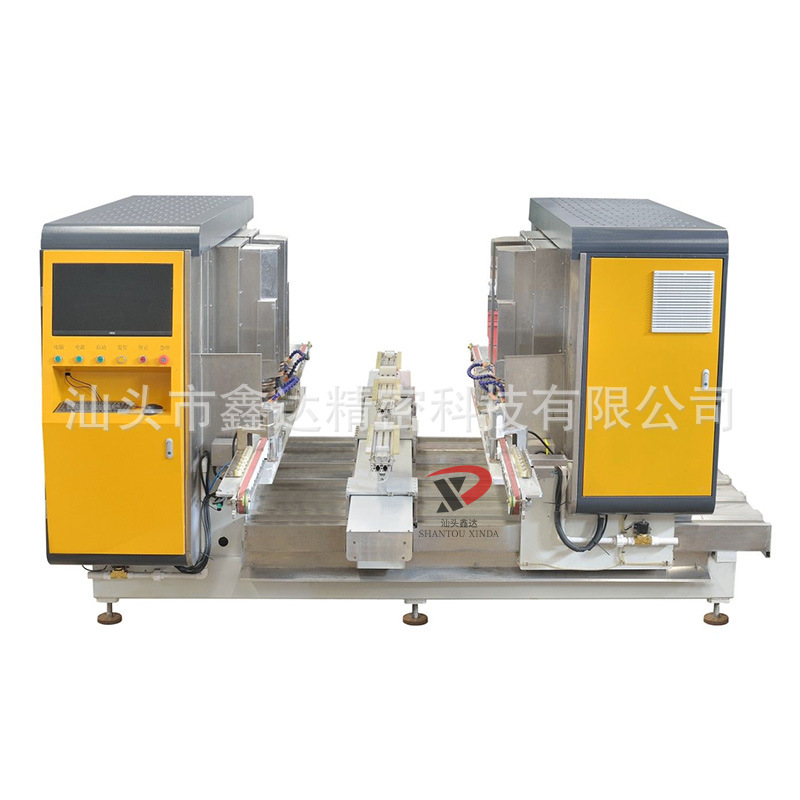 R1-R50Mm C1-C30Mm Automatic Four Grinding Head Chamfering Machine Cookware Glass Connecting Glass Cornering Machine