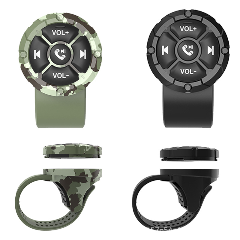 New Car Steering Wheel Bluetooth Multi-function Button Car Mobile Phone Controller Wireless Remote Control Square Control Modification