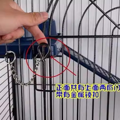 Pet Ferret Dayang D800 Cage Space Large Steel Frame Three-Layer Springboard Cleaning Convenient for Sable Anglo