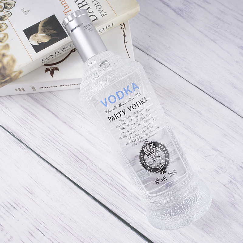 Wine factory in stock wholesale live streaming delivery party vodka 40 degrees spirits night club ktv foreign wine