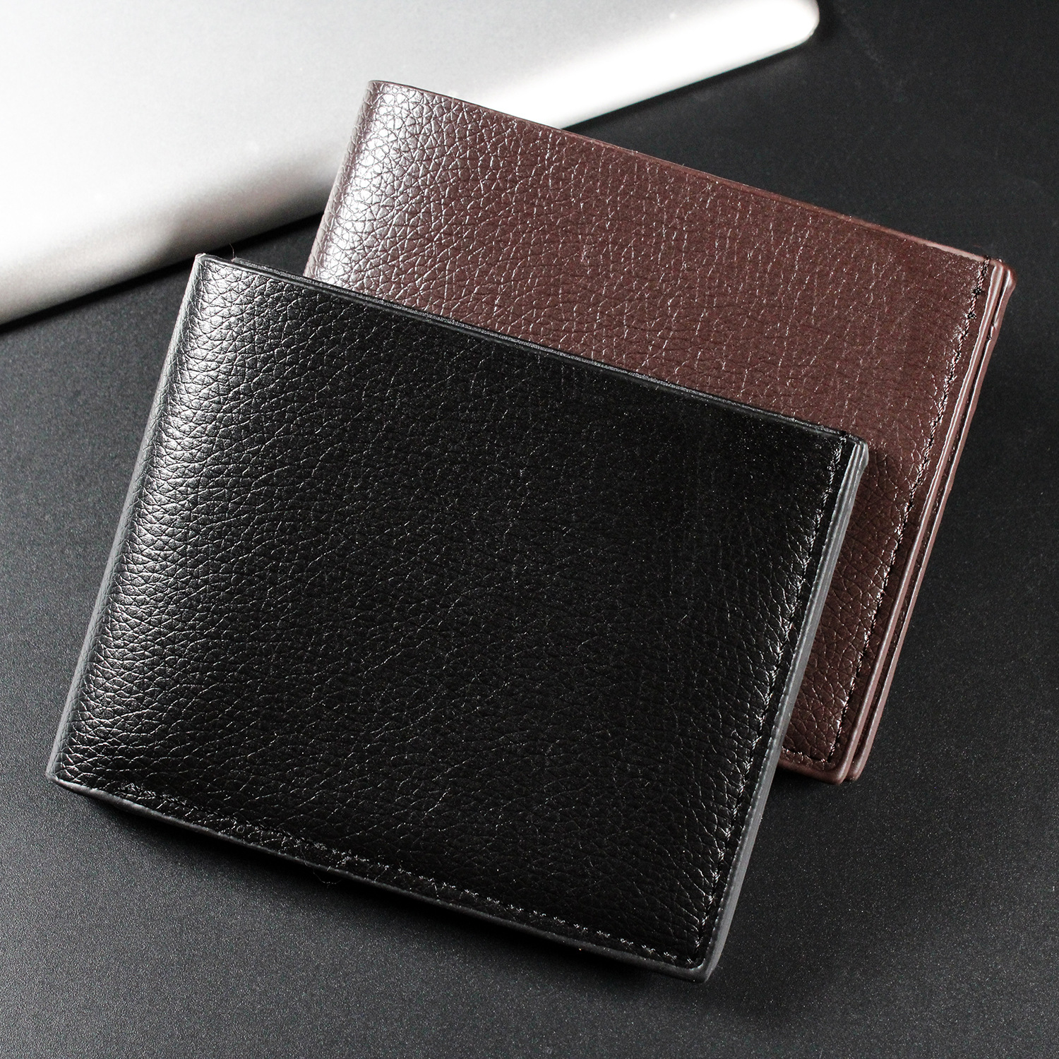 Cross-border supply PU leather multi-functional short men's wallet fashion foreign trade hot selling card Bag Men's wallet
