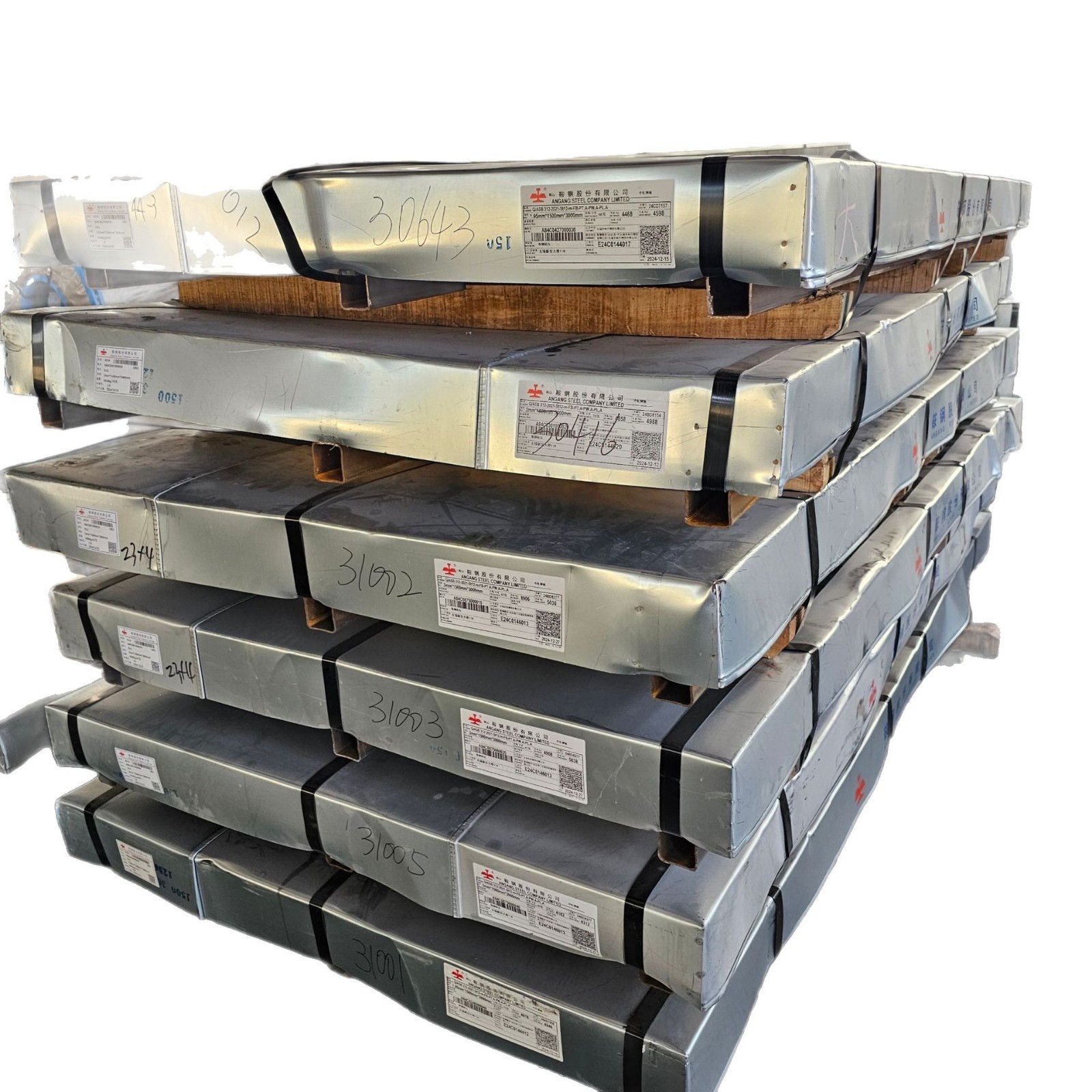 Ansteel Cold-Rolled Box Plate St12 Material Is Available in Stock for Automobile Bending Cold Plates