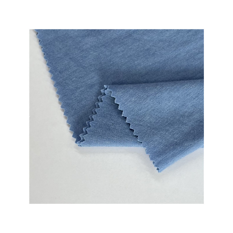 Antibacterial and Deodorant 65% Polyester 35% Wool Blended Knitted Fabric Breathable Fabric for Outdoor Socks/Sports Socks