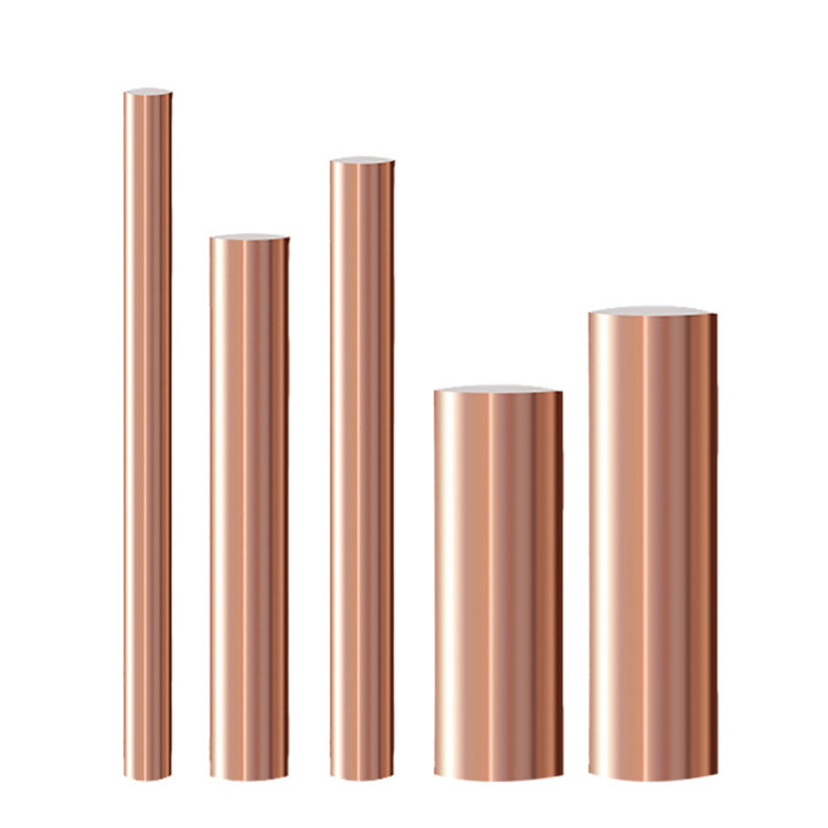 T2 Red Copper Rod Red Copper Rod Solid Pure Copper Round Rod Electrode Copper Rod Mold Discharge Cylindrical Percussion Tool Spot