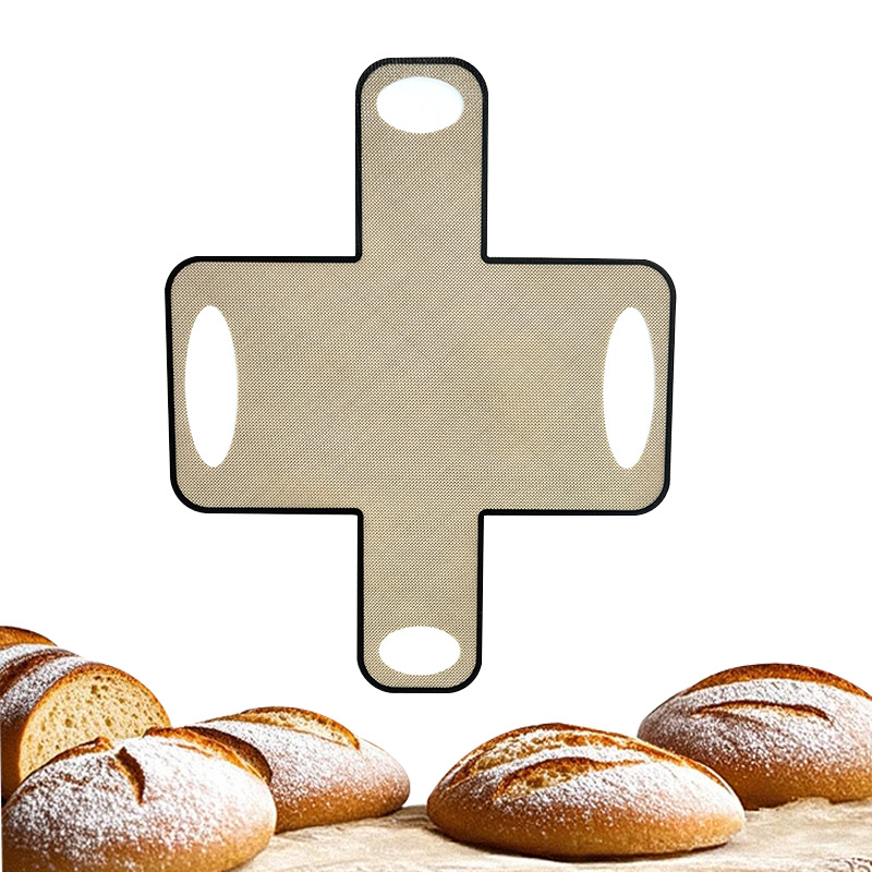 Holland pad new 39*49cm toast bread silicone baking pad punching high temperature resistant silicone baking pad