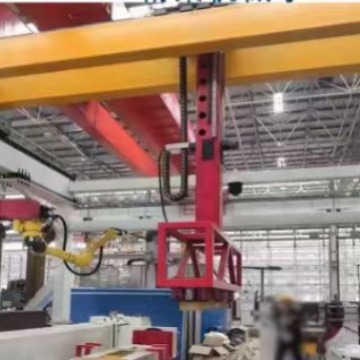 Jiuwu Robot Seventh Axis Ground Rail Heavy-Duty Gantry Module Walking Axis Track Gantry Truss Sky Rail Linear Slide