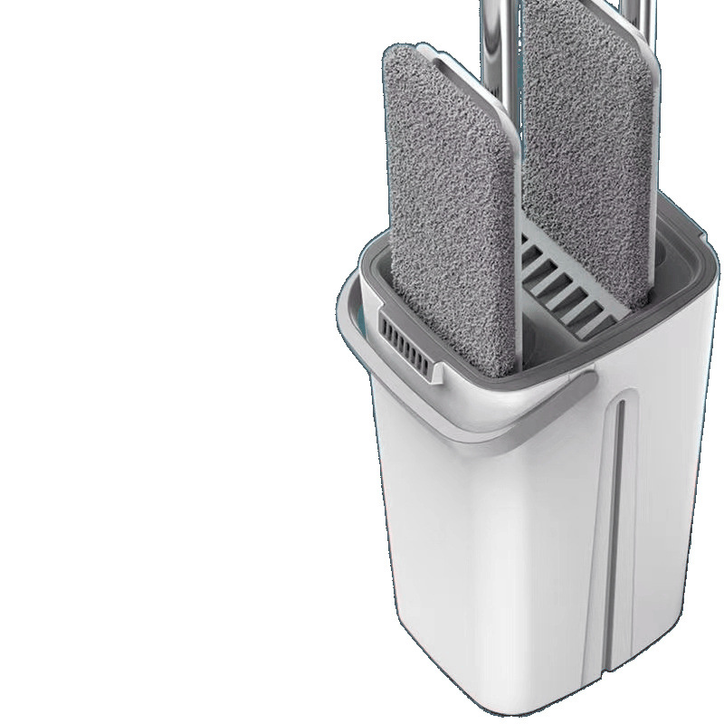 Scratch-Off Lazy Mop for Home Use, One-Sweep Clean Indoor Dry and Wet Dual-Use Kitchen and Bathroom, Hands-Free Mopping