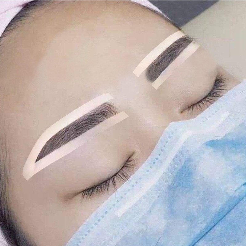 Embroidery Disposable Eyebrow Tattoo Auxiliary Sticker Makeup Positioning Eyebrow Painted Thrush Fixed-point Eyebrow Design Positioning Sticker