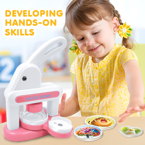 Машина для изготовления баров Chi бейдж домашняя машина для детей машина для магнитных бейджей