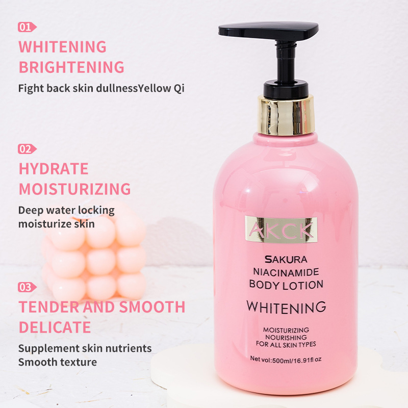 Cross-border niacinamide body lotion moisturizing moisturizing moisturizing improving dry moisturizing cream wholesale