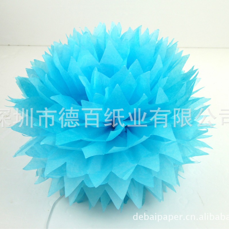Crown store 4-20 inch supply wedding hand flower hand flower ball honeycomb ball paper flower