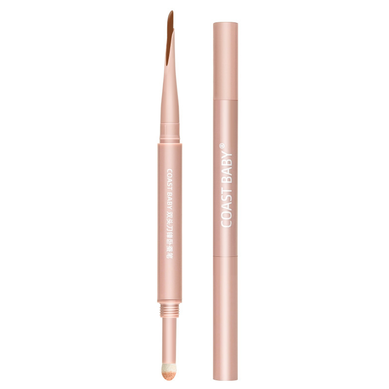 Coast Baby Double-Ended Blade Silkworm Pen Brightening Two-In-One High-Gloss Sparkling Eye Shadow Stick Shadow Eyeliner