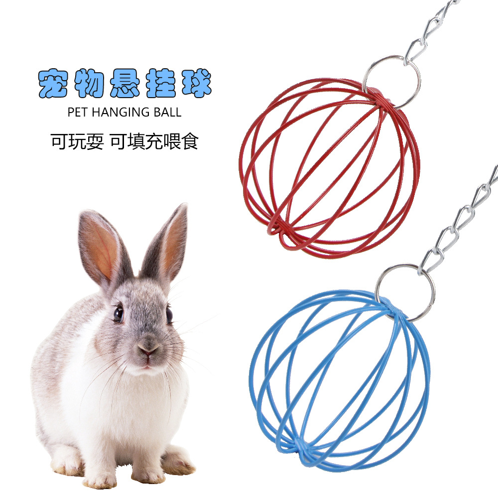 Мяч из травы для кроликов, можно повесить, кормушка для травы, голландская свинья, шиншилла, в наличии, стальной травяной мяч, принадлежности для кормления домашних животных