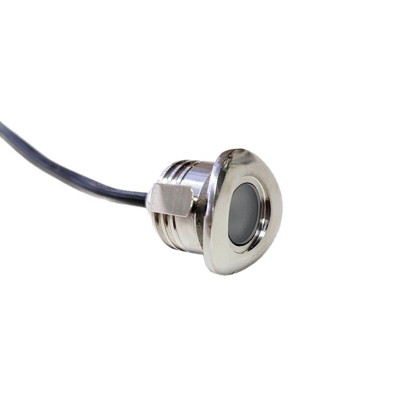 Outdoor Polarized Armrest Light Curved Surface Steel Pipe Guardrail Light 304 Stainless Steel Dmx512 Waterproof Spotlight Ip67