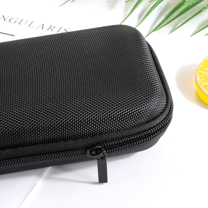 FRANSUN round sauce earphone bag multi-functional compression-resistant portable storage bag digital bag data line U disk storage box