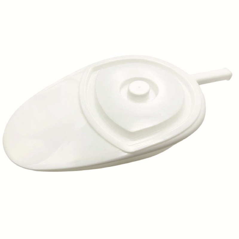 Bedrest care bedpan waist high quality plastic bedpan medical elderly thickened bedpan wholesale