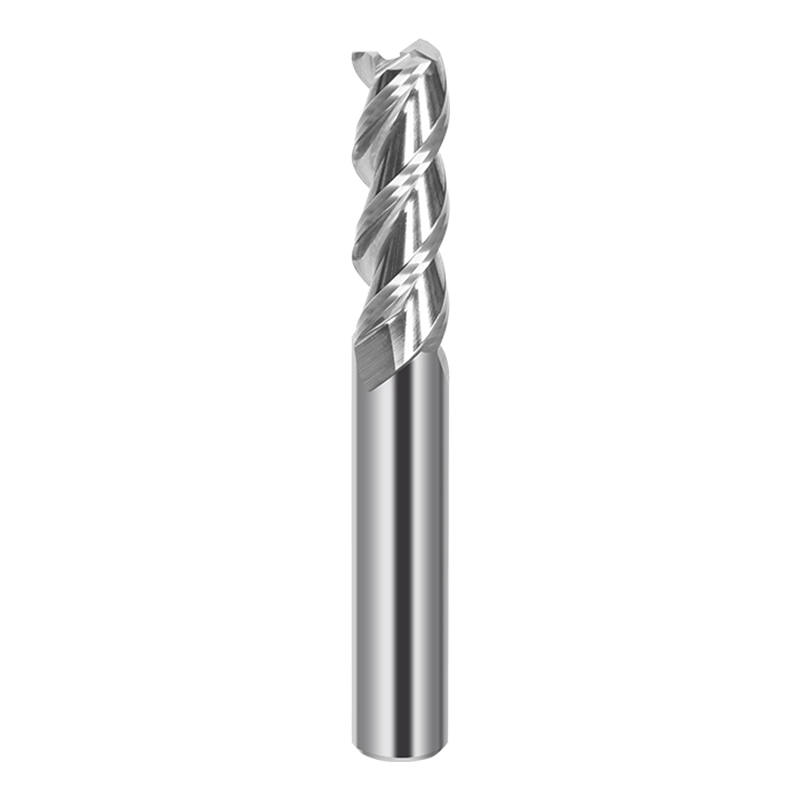 ✅ 58-Degree 3-Flute Aluminum Milling Cutter with Extended Tungsten Steel Carbide End Mill Cnc High-Gloss Flat-Bottom Straight Shank Cutter