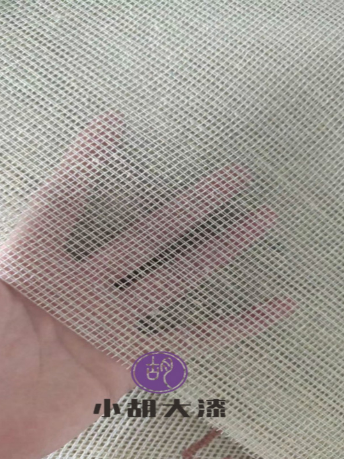 Handmade Linen, Ramie, Raw Lacquer, Traditional Lacquer, Furniture Lacquerware, Ancient Architecture, Guqin, Traditional Lacquerware, Linen Mounting 1m