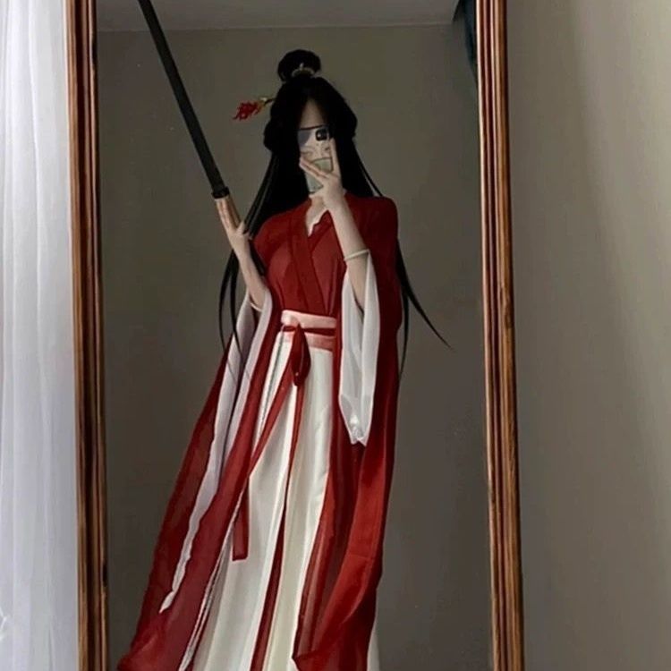 Ancient Wei and Jin Dynasty Han Dynasty, Northern and Southern Dynasties, Cross-Collar, Large Sleeves, Eight Broken Skirts, Chinese Style, Han Elements, Popular Heavy-Duty Printed Suits