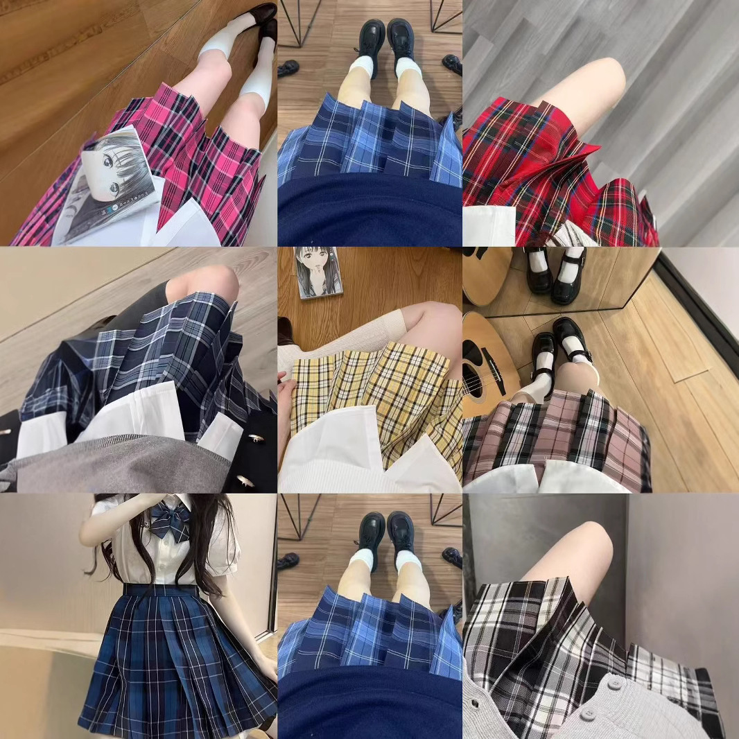 Новая юбка JK, короткая, оптовая продажа, униформа для студентов