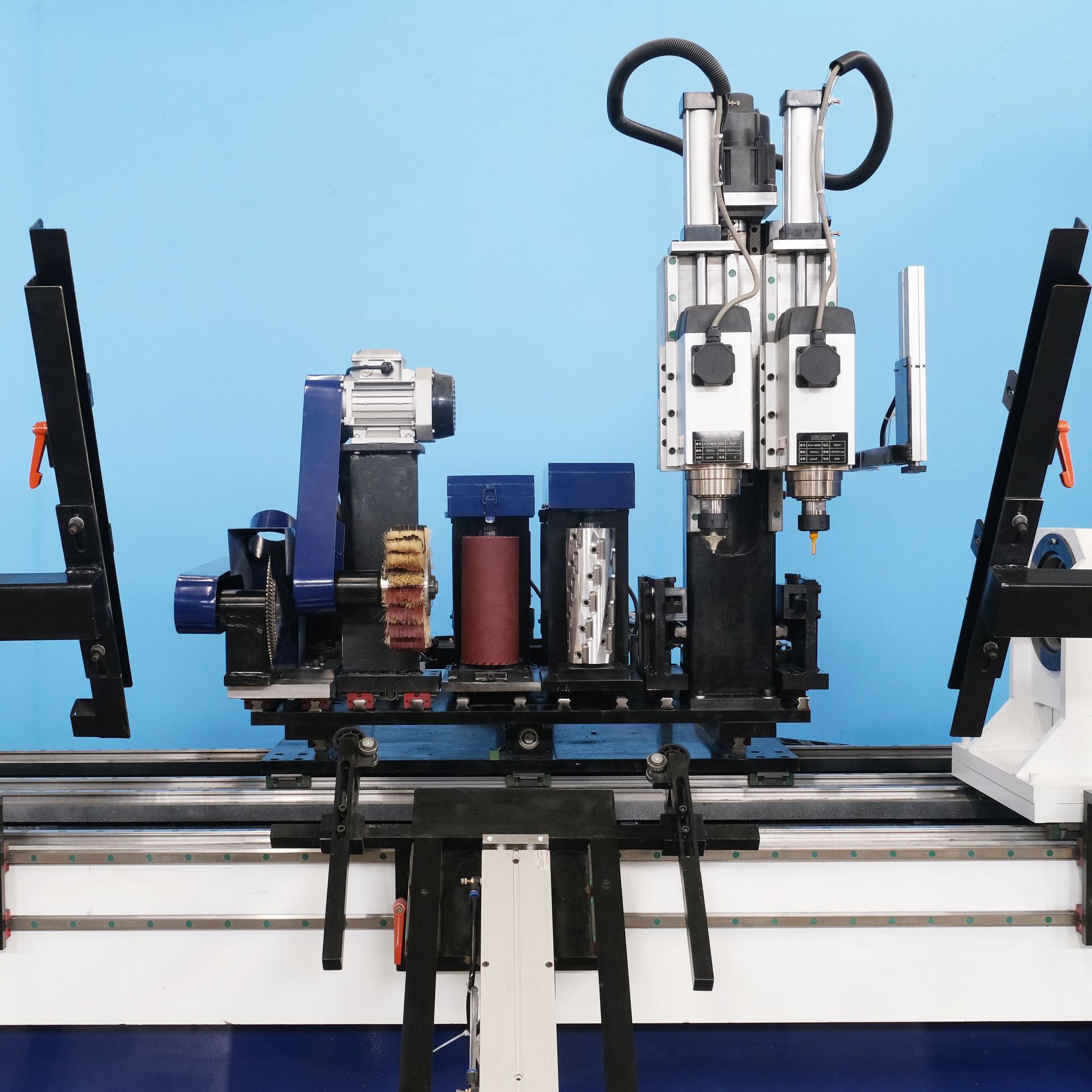 Brand New Heavy-Duty Industrial-Grade Cnc Woodworking Lathe Machine Tool with Automatic Loading and Unloading and High-Performance Servo Motor for Milling and Turning Composite
