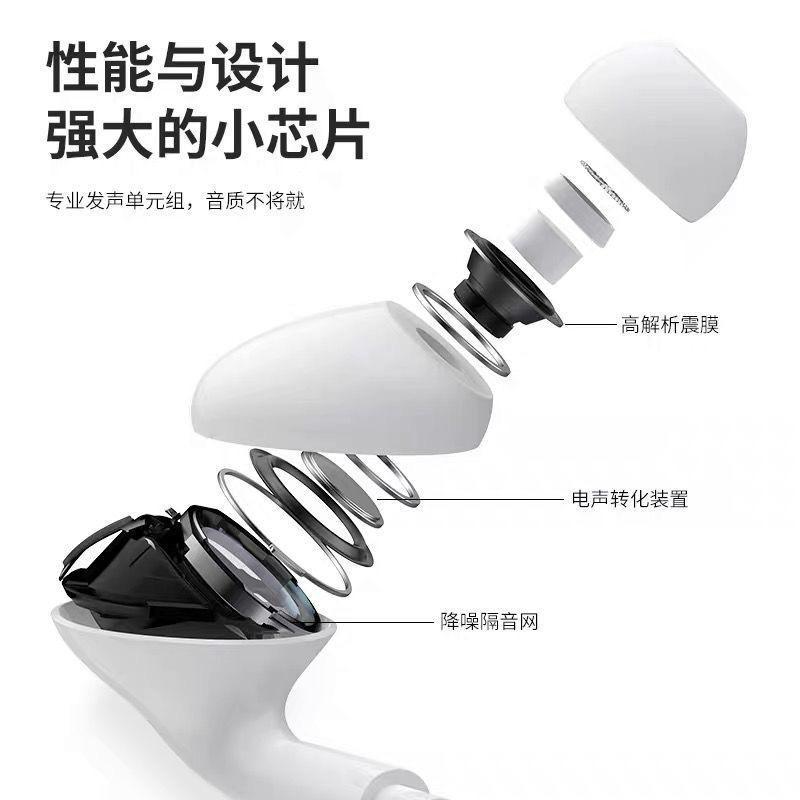 Lighting Earplugs High Quality Sleep Suitable for Ios In-Ear Wired Headphones Gaming E-Sports Mobile Phone with Microphone