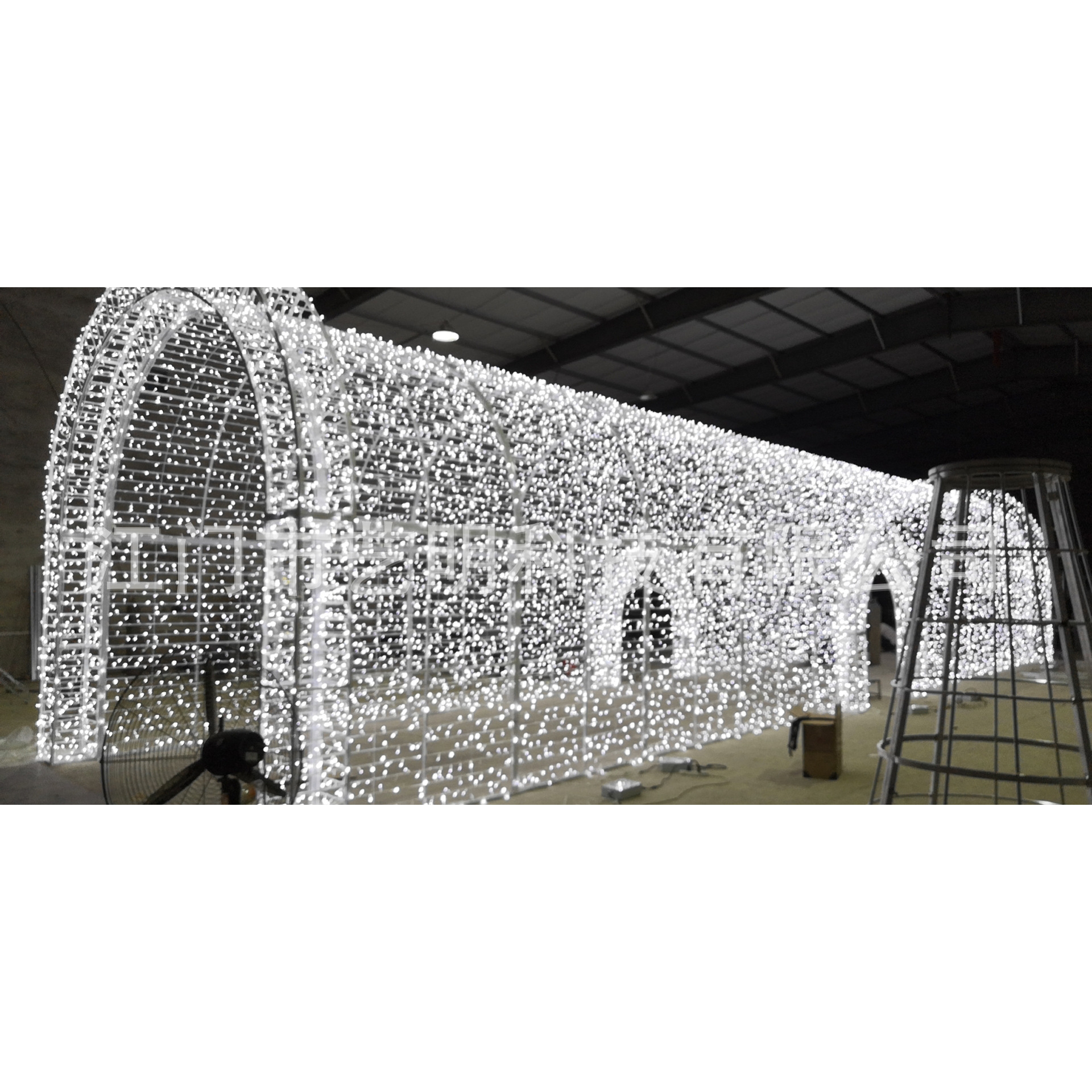 Customized Cross-Border Lighting Outdoor Led Tunnel Arch Landscape Creative Atmosphere Decorative Ornaments Lamps