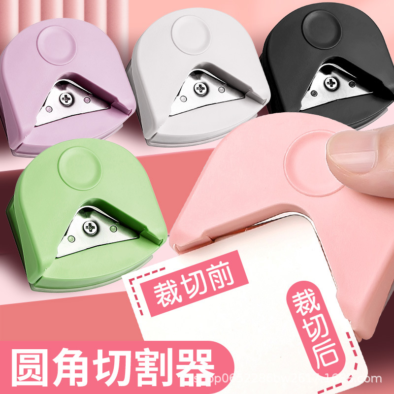 Fillet R4 Chamfering device cardboard photo fillet plastic sealing film fillet device card right angle corner cutter