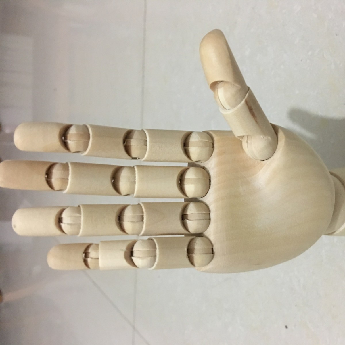 7inch Wooden Hand Model with Movable Joints, Wooden Hand, Wooden Hand Wholesale, Jointed Hand, Wooden Mechanical Model, Creative Design